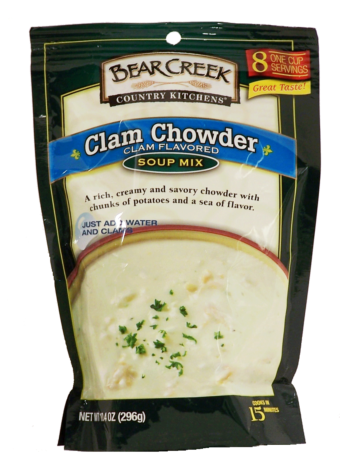 Bear Creek Country Kitchens  clam chowder, clam flavored  soup mix, just add water Full-Size Picture